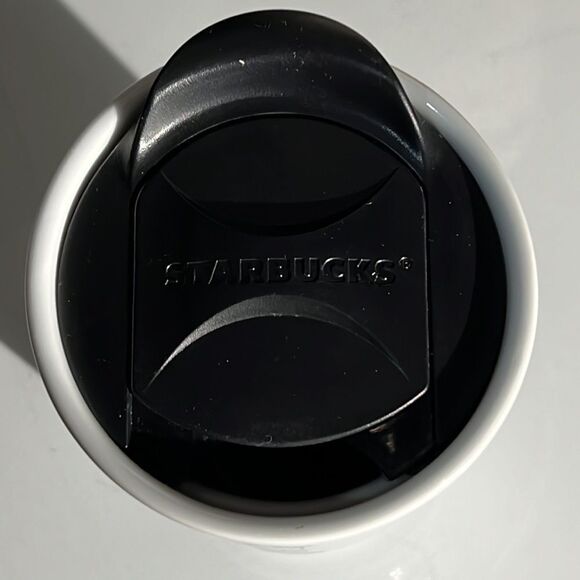 Starbucks 2011 Travel Mug with Lid 12oz - Picture 8 of 13